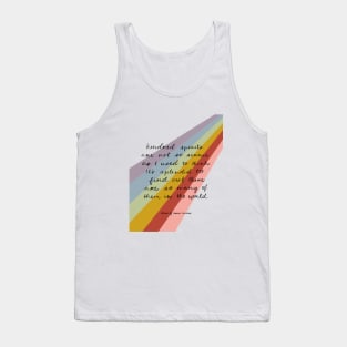 Kindred spirits quote Tank Top